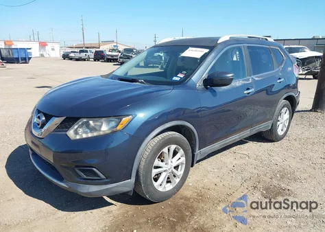 2016 Nissan Rogue Sv from USA, damaged, VIN KNMAT2MT9GP617135